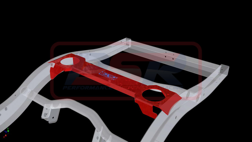 PSR Nissan Patrol GQ-GU Rear Weld In Coil Tower Brace
